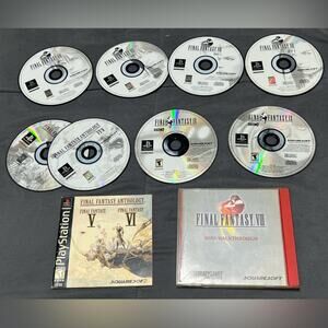 Final Fantasy Lot 3 Games ps1 7, 9, Anthology